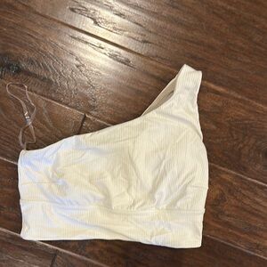 Lululemon Bone *Shine One-Shoulder Top